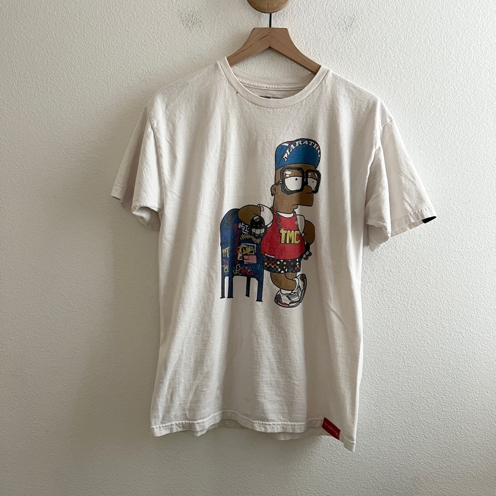 The Marathon Clothing Retro Bart Simpson T-shirt Size Medium